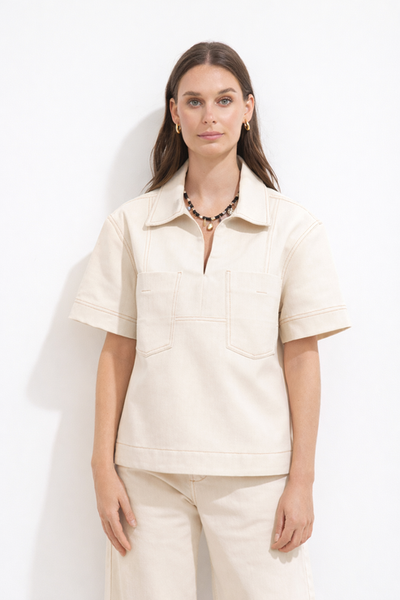 Paula Blouse Natural