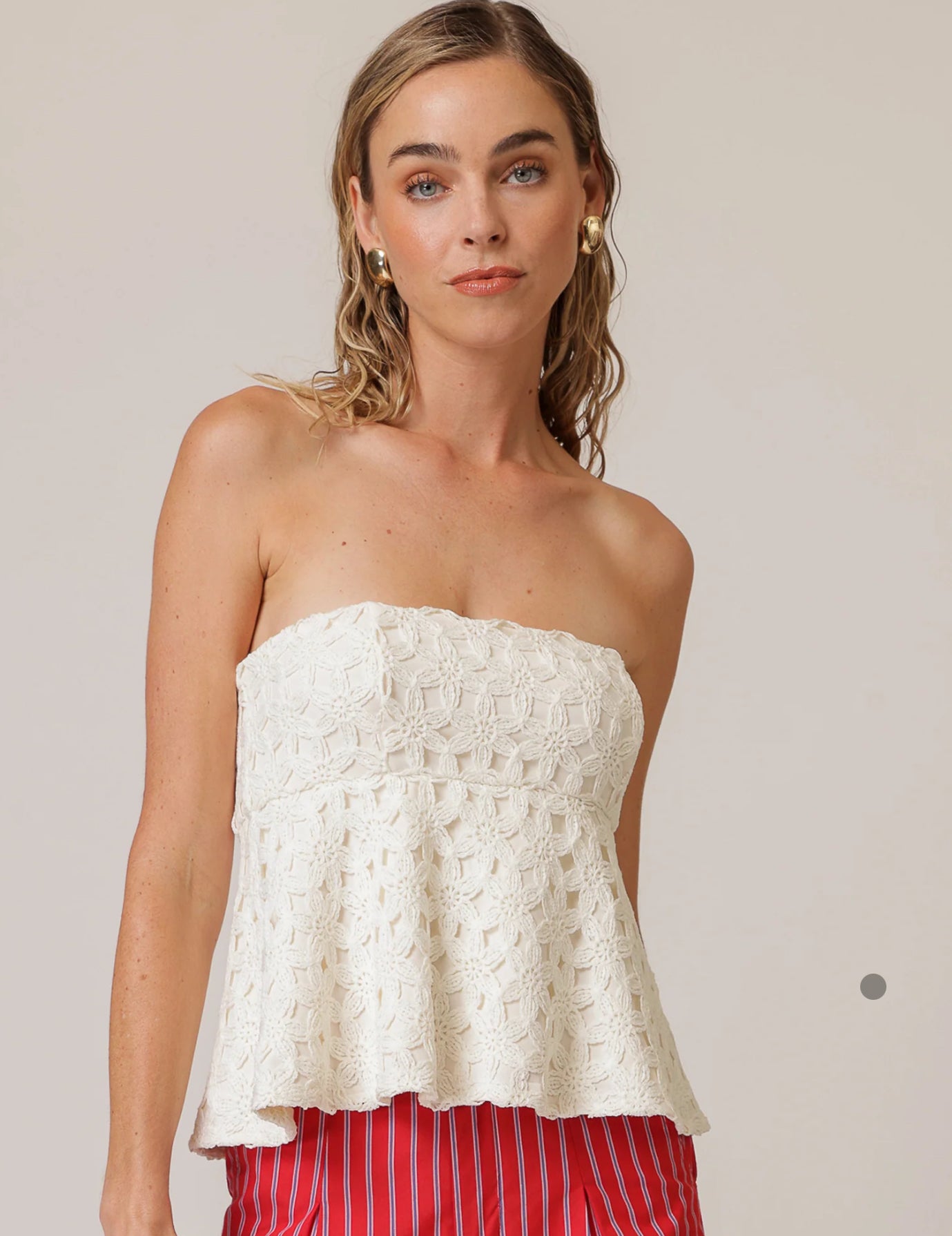 Bowen Strapless Top