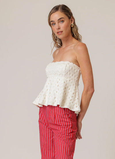 Bowen Strapless Top