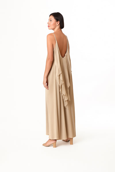 Jaideth Dress Beige