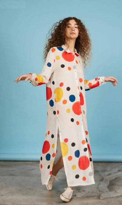 Neves Dress Multicolor Dots