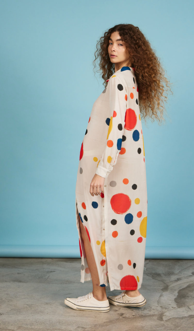 Neves Dress Multicolor Dots