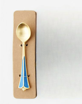 Deco Enamel Spoon