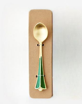 Deco Enamel Spoon