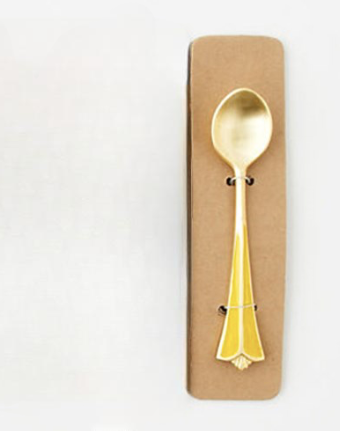 Deco Enamel Spoon