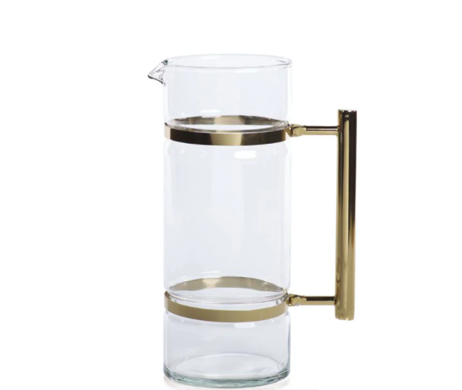 Asti 9.75in Tall Glass Pitcher