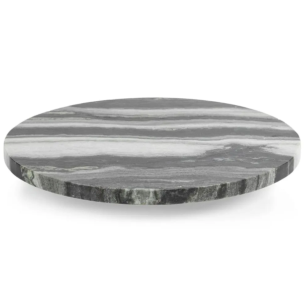 Casoria Black Marble Lazy Susan