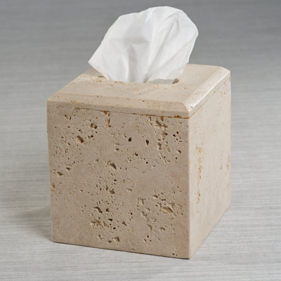 Travertine Marble Tissue Box