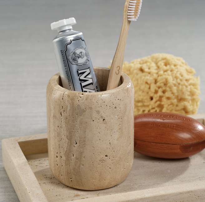 Travertine Marble Tumbler
