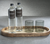 Mango Wood w Rattan Inlay Oval Tray 18in x 9in x1