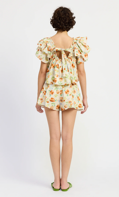 Chiara Smocked Shorts