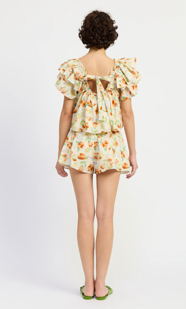 Chiara Smocked Shorts