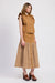 Yara Vest Top Camel