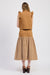 Yara Vest Top Camel