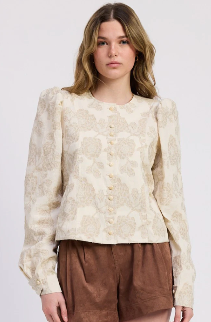 Cassandra Jacket Ecru