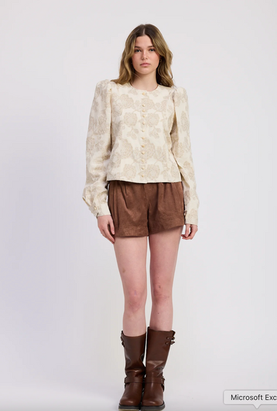 Cassandra Jacket Ecru