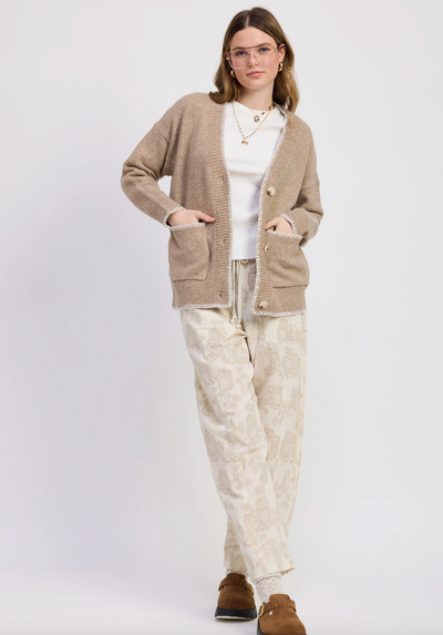 Barrel Pants Ecru