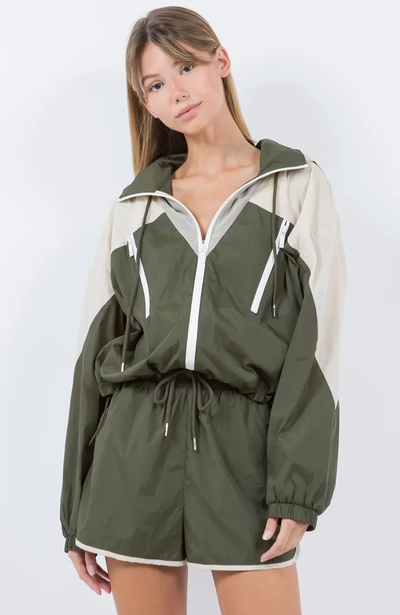 Avatar Windbreaker Set Olive