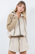 Draw Windbreaker Jacket Khaki