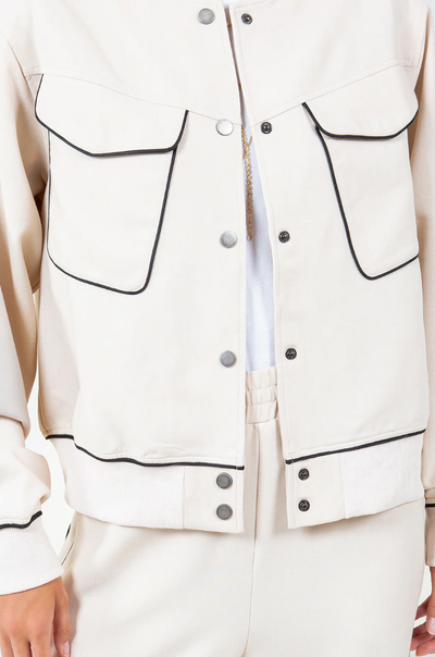 Malke Bomber Set Beige