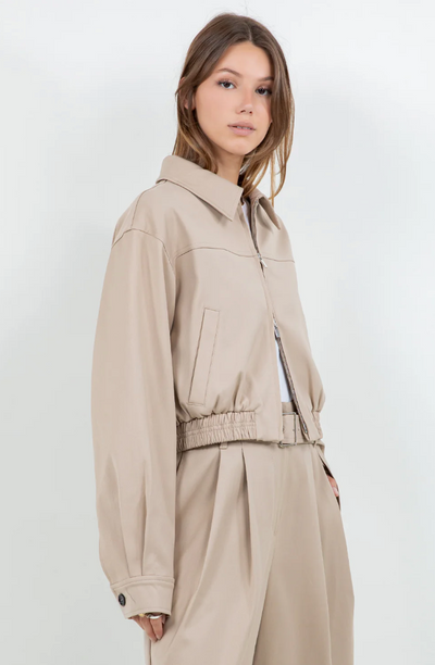 Bomber Zip up Jacket
