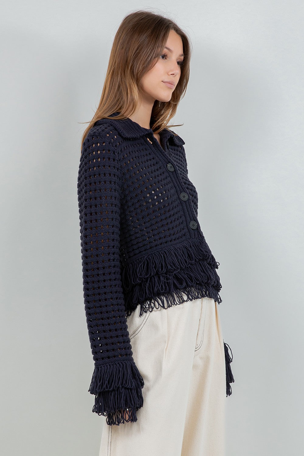 Austria Cardigan Navy