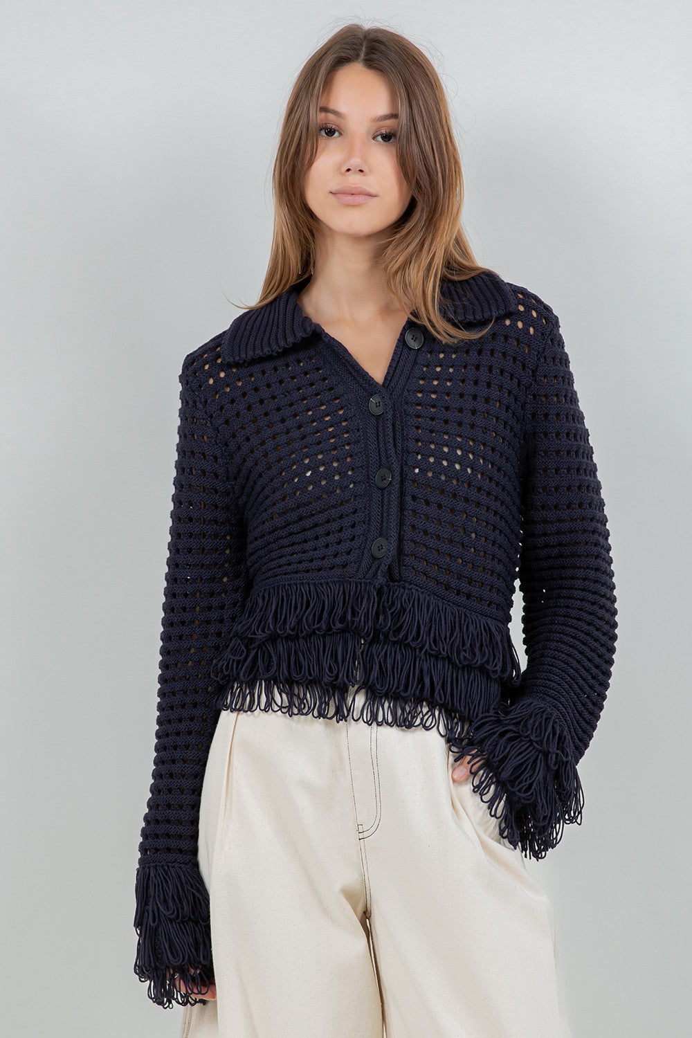 Austria Cardigan Navy