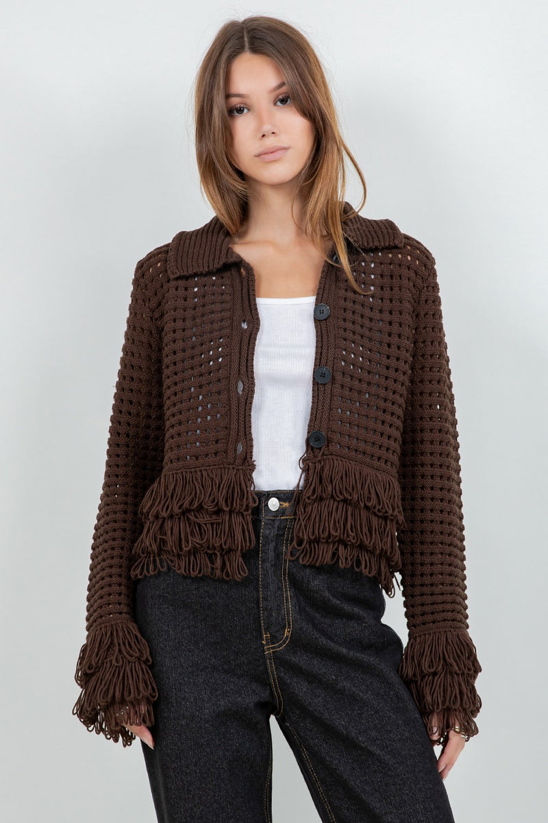 Austria Cardigan Brown