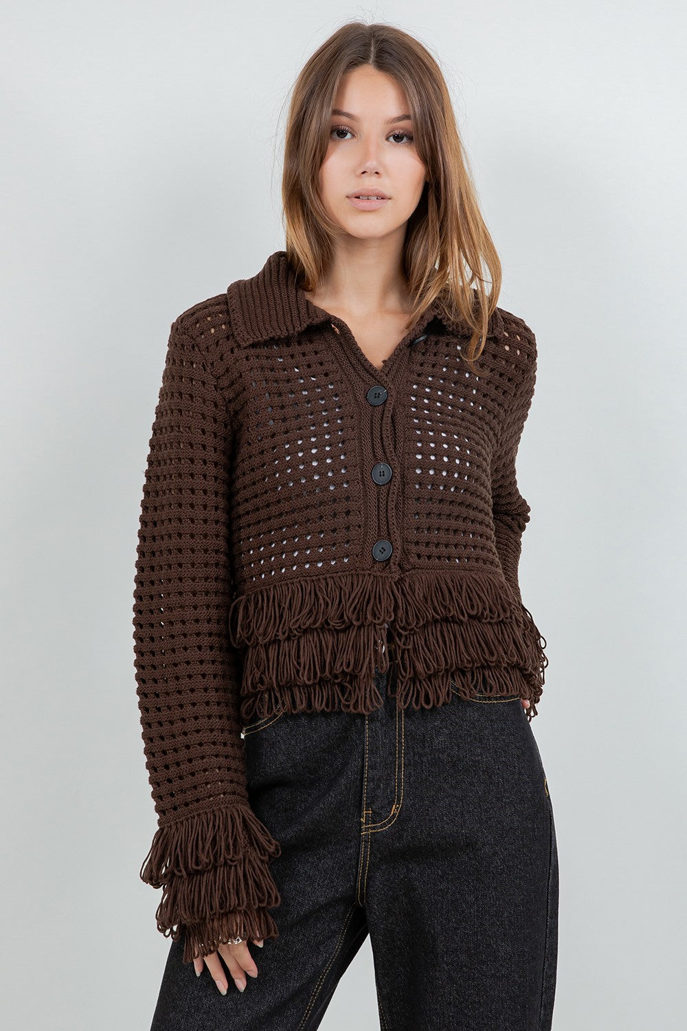 Austria Cardigan Brown