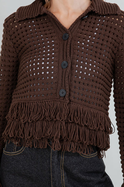 Austria Cardigan Brown