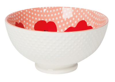 Bowl Stamped 6in Poppy