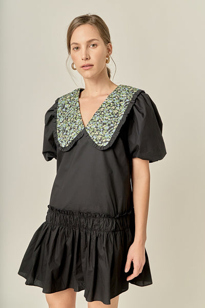Sabrina Mini Dress Black