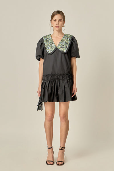 Sabrina Mini Dress Black