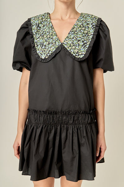 Sabrina Mini Dress Black