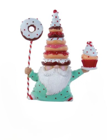 7 Jolly Jingles Gnome with Cupcake