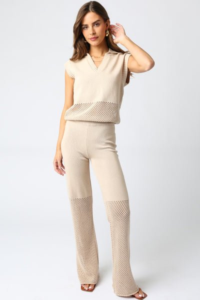 Allison Knit Set Natural