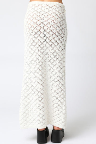 Andrea Knit Set Off White