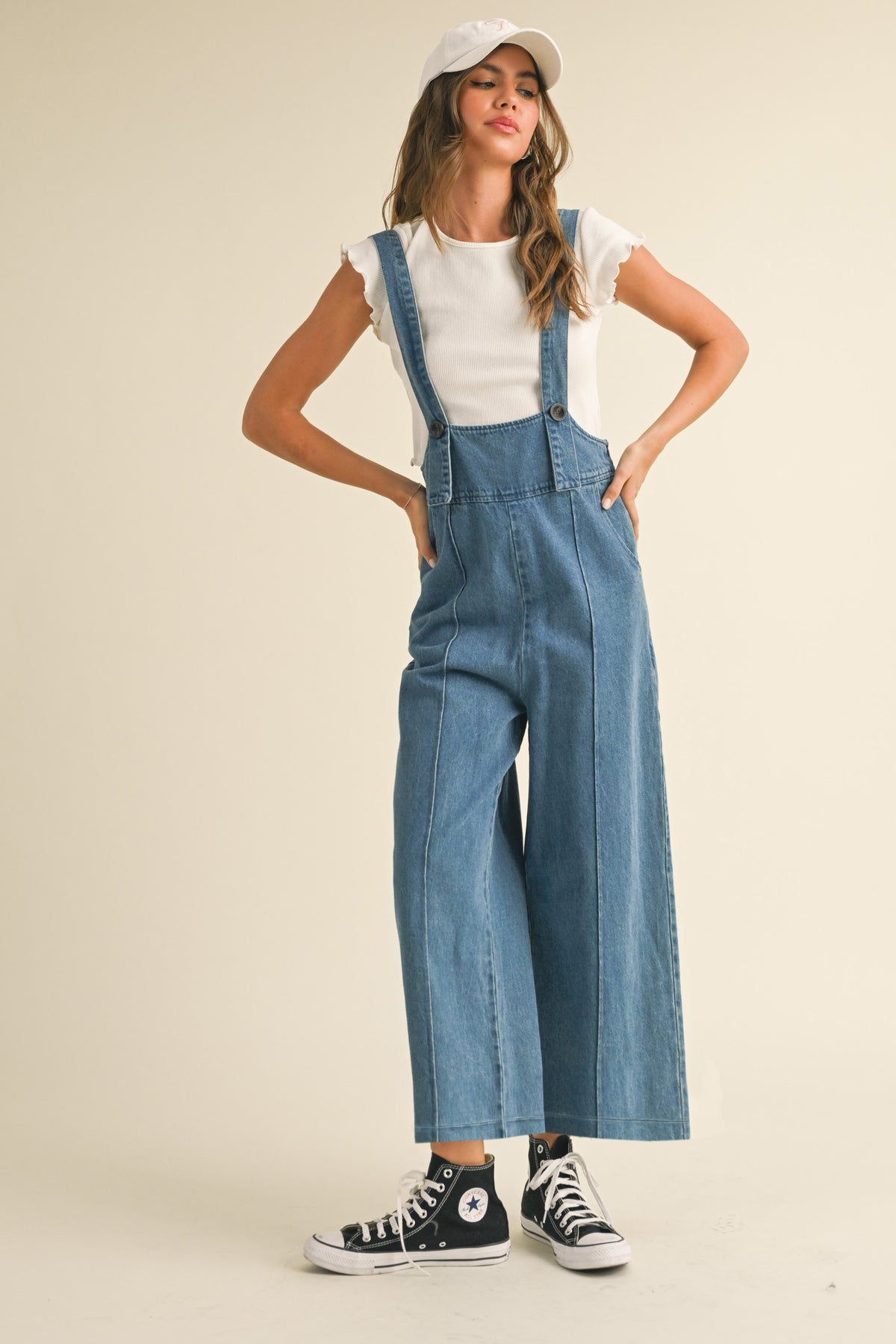 Diana Top Jumpsuit Denim