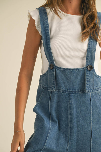 Diana Top Jumpsuit Denim