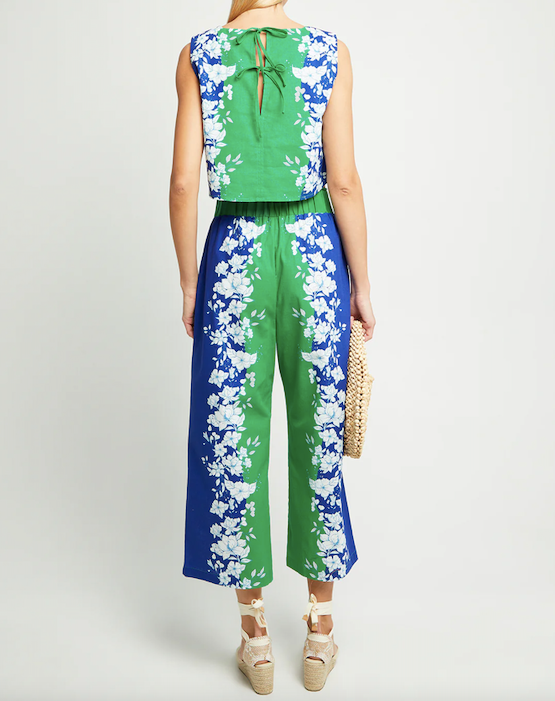 Willow Set Green Blue Print
