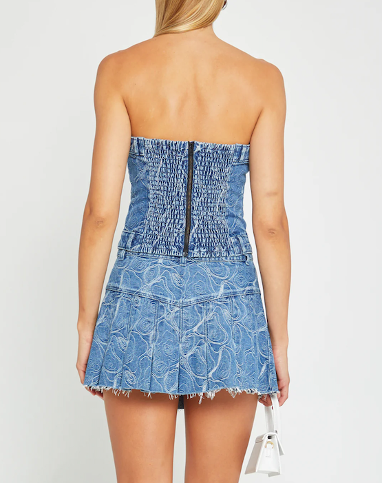 Mikki Tube Top Denim