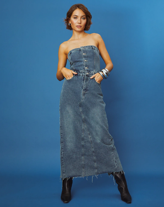 Nesim Dress Denim