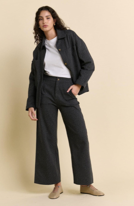 Leo Jacket Charcoal