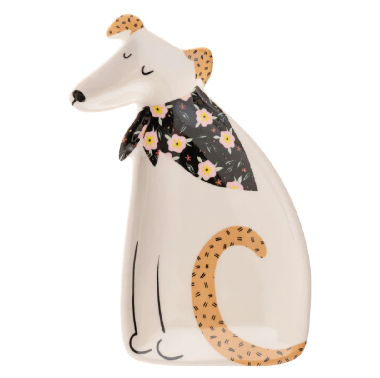 Calico Trinket Trays Dog