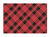 Red Plaid Placemat