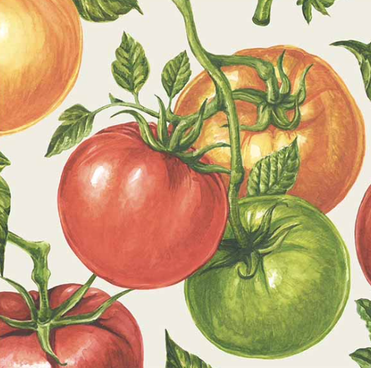 Tomato Cocktail Napkin