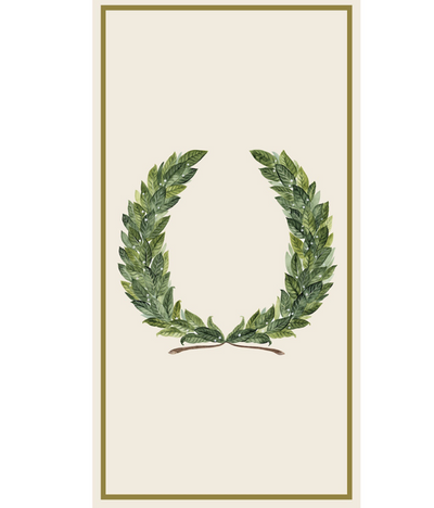 Laurel Wreath Cocktail Napkin