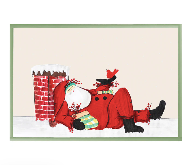 Old St Nick Chimney Placemat