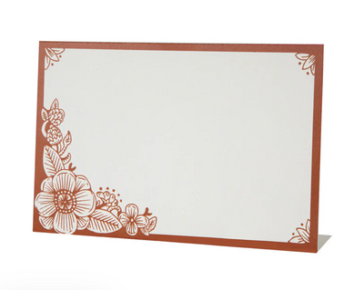 Harvest Blooms Place Card