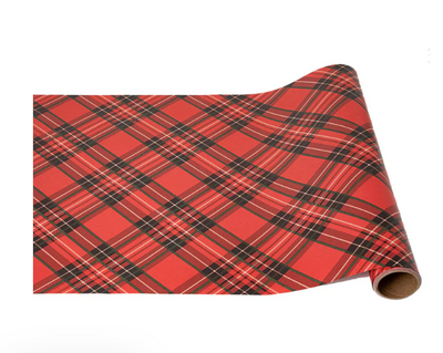 Red Plaid Runner